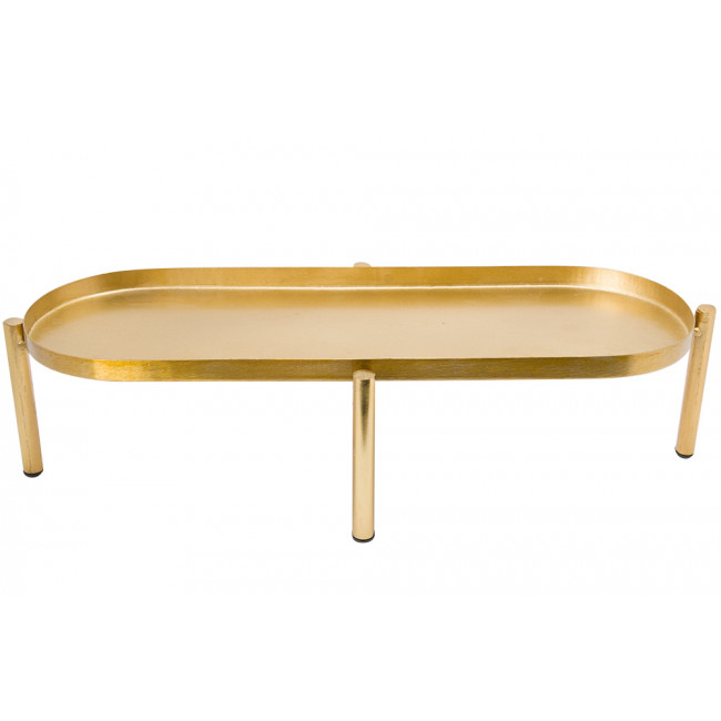 Tray 7591C, matt brass plating/shinny brass plat.with enamel
