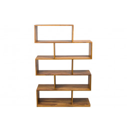 Bookcase Soto maggiore, sheesham wood, 100x30x150cm