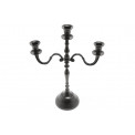 Candle holder Verena 3, black colour, 39x29cm