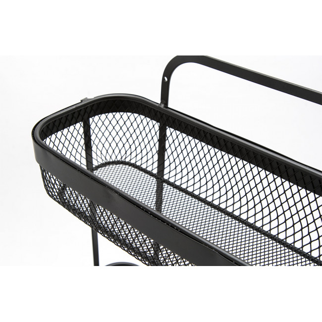 Metal shelf 2-storey Mayaj, H34.5x30.5x12cm