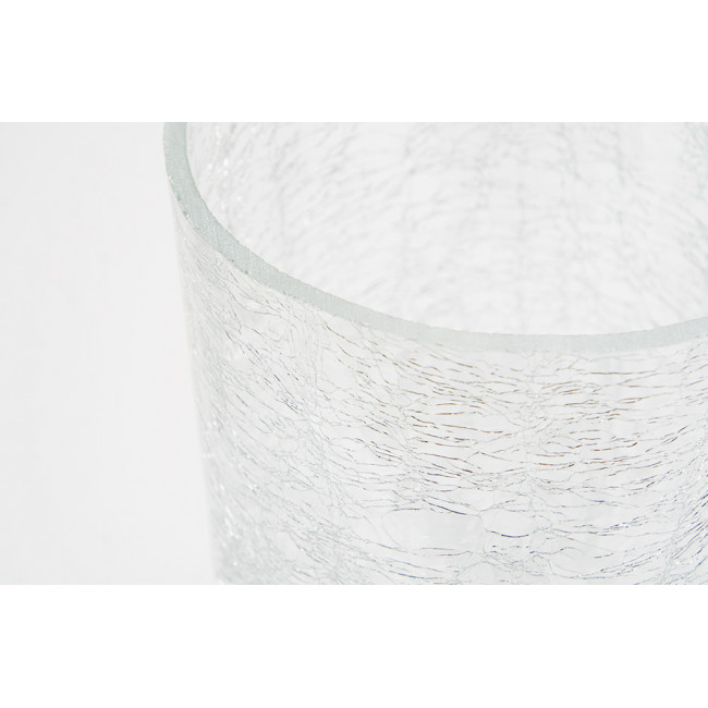 Vase Cracked Cylinder, H30 D13cm