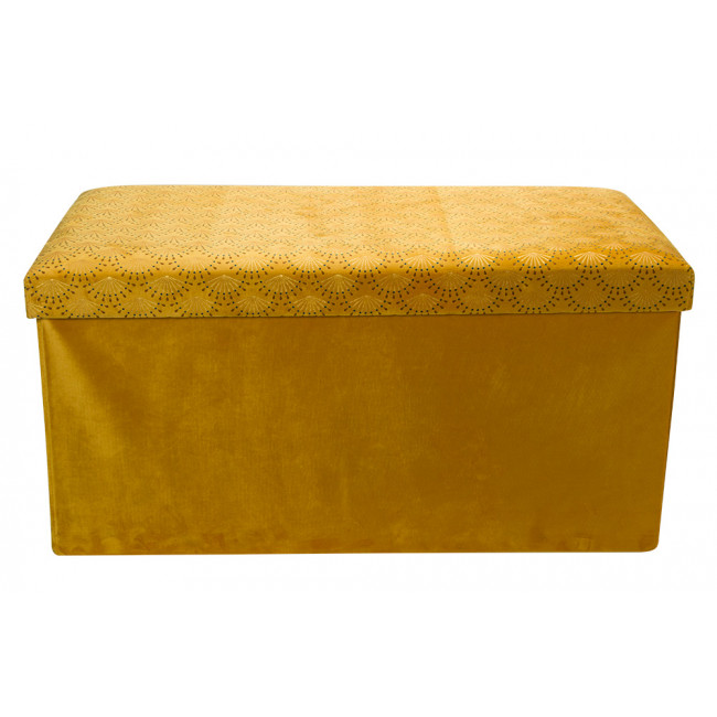 Box Liam, yellow, 76x38x38cm