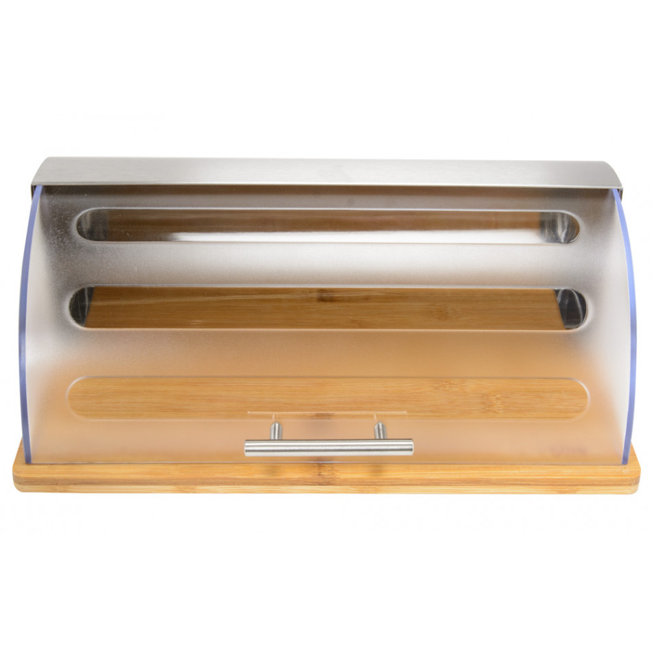 Bread box, bamboo, 39x27.2x15cm