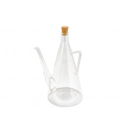 Jar for oil/vinegar, glass, H20cm/ 0.51 L