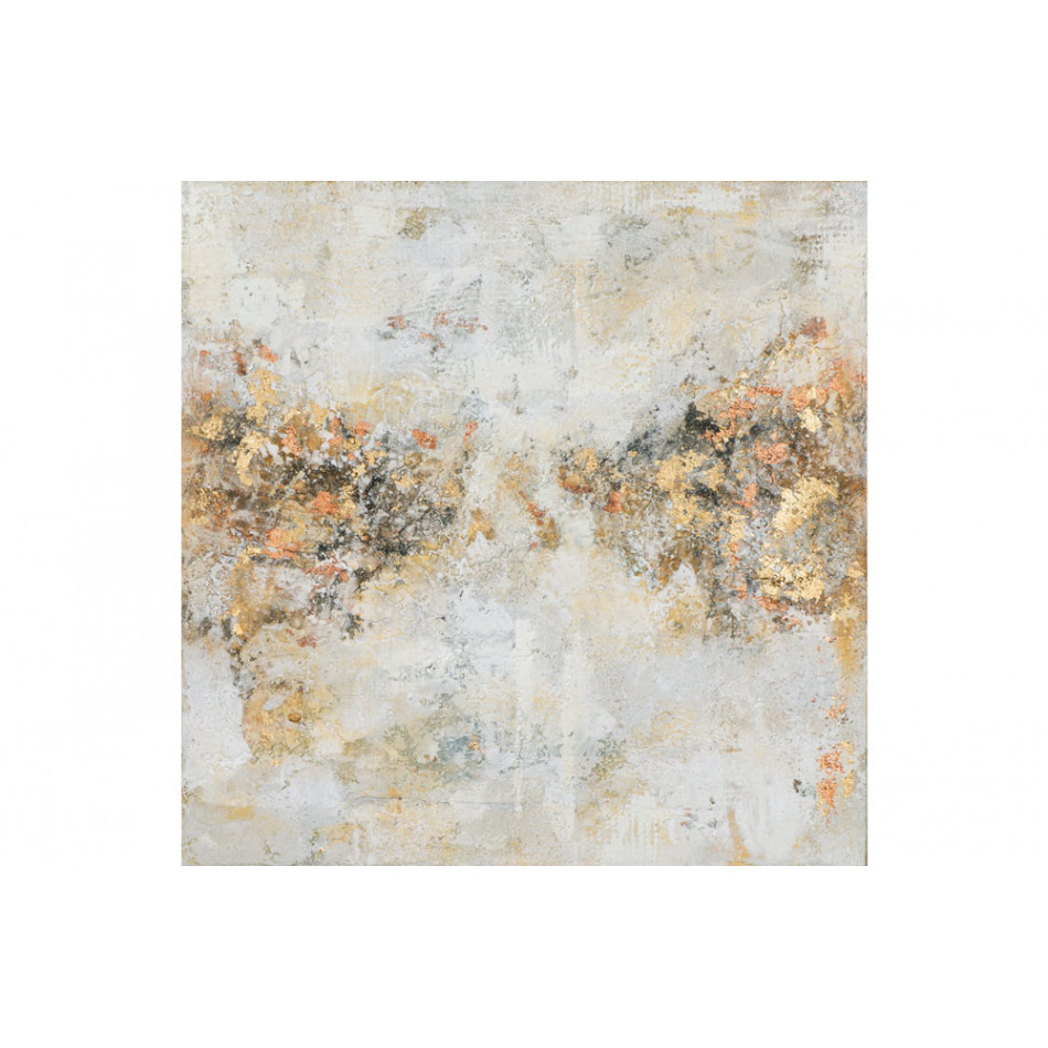 Picture Gold dust terracotta, 60x60cm 