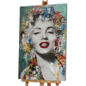 Picture Female movie star of the 50's, 80x120cm