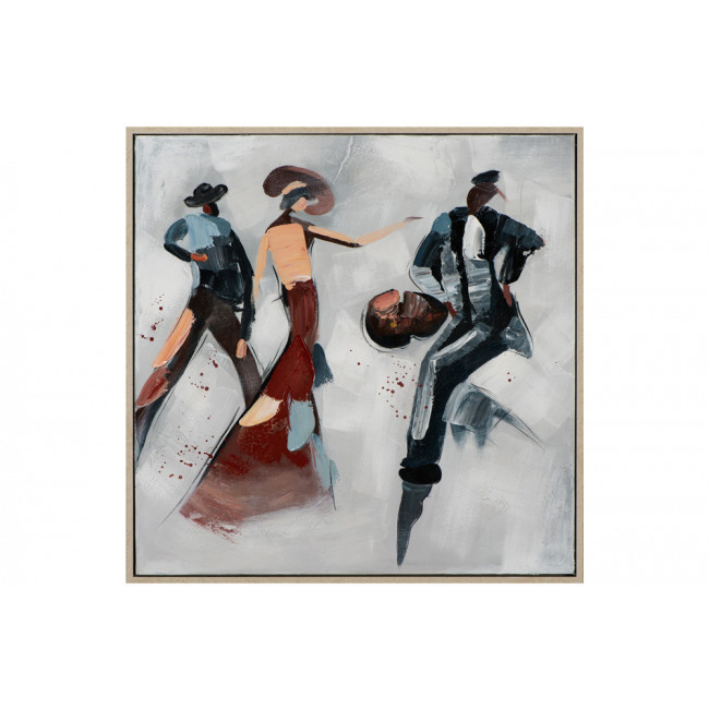 Picture Music and dance, 62,5x62,5cm