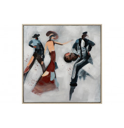 Picture Music and dance, 62,5x62,5cm