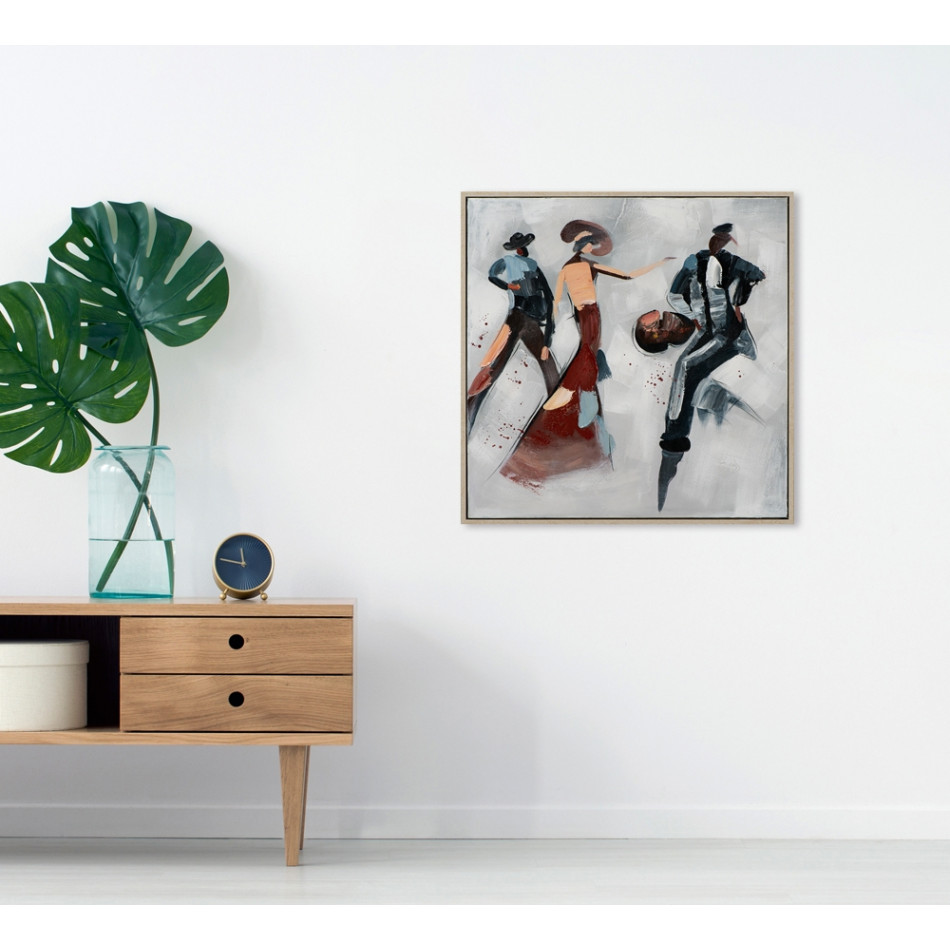 Picture Music and dance, 62,5x62,5cm