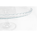 Tray with lid Lara, glass, D32cm
