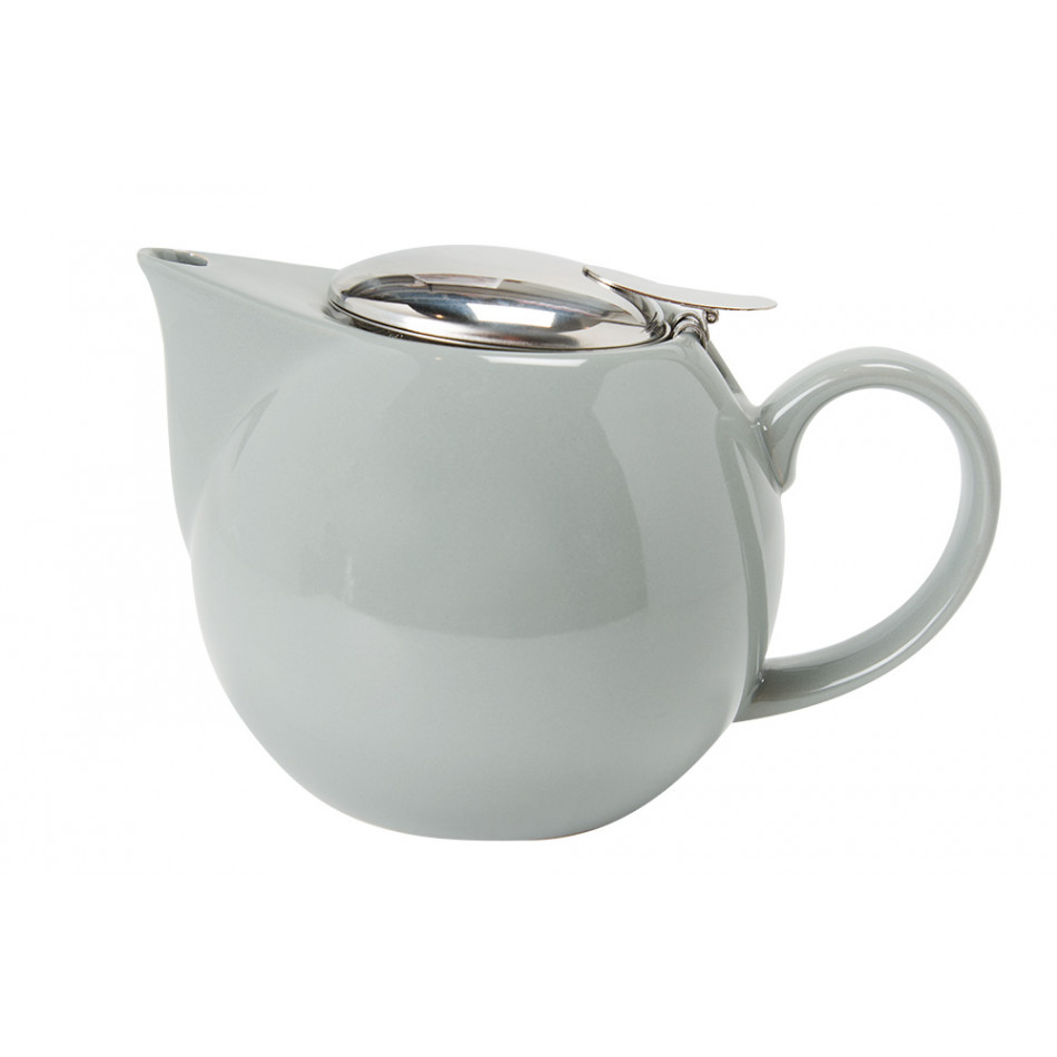 Teapot round, grey 750ml