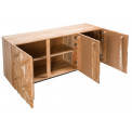 Sideboard Scala, 3 doors, acacia, 144x45x73cm