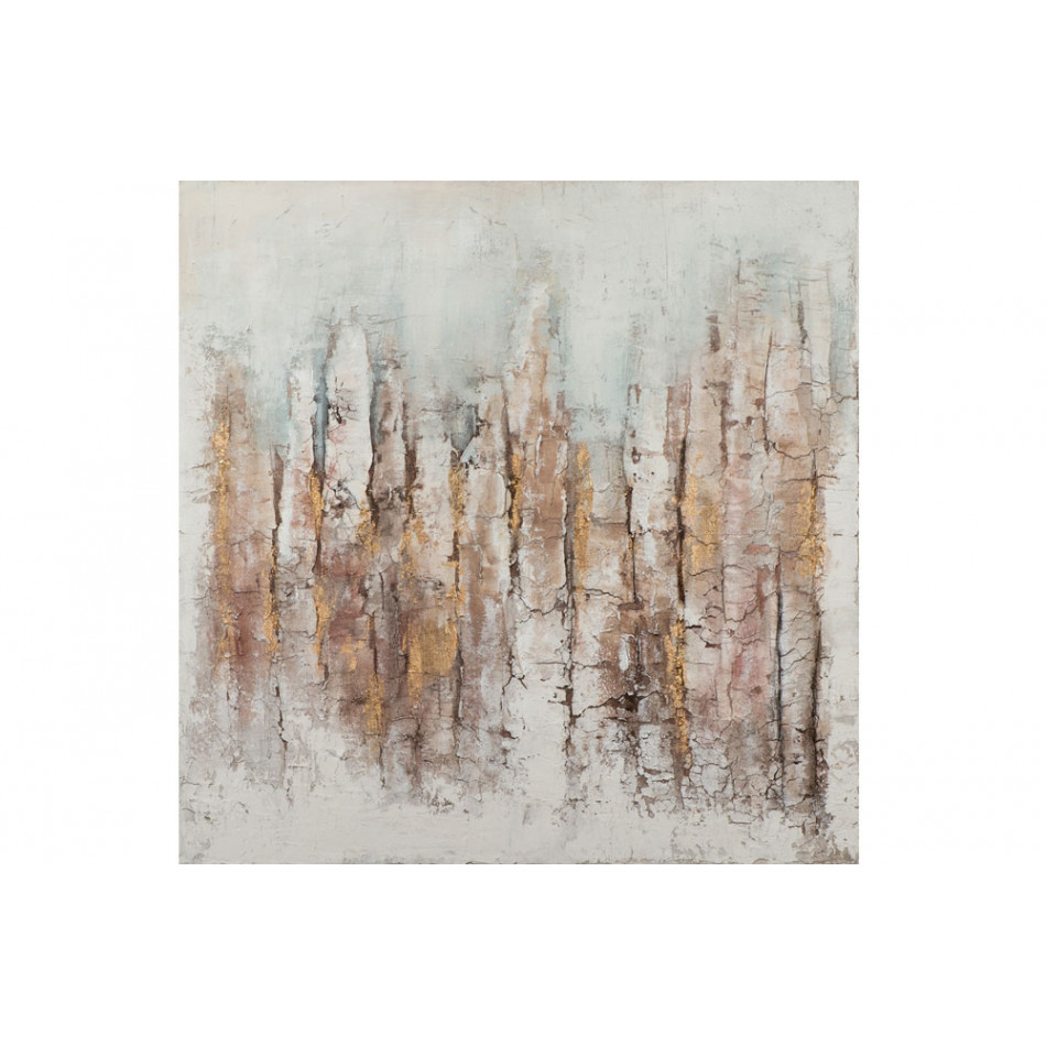 Painting Abstract ice worlds, 115x115cm