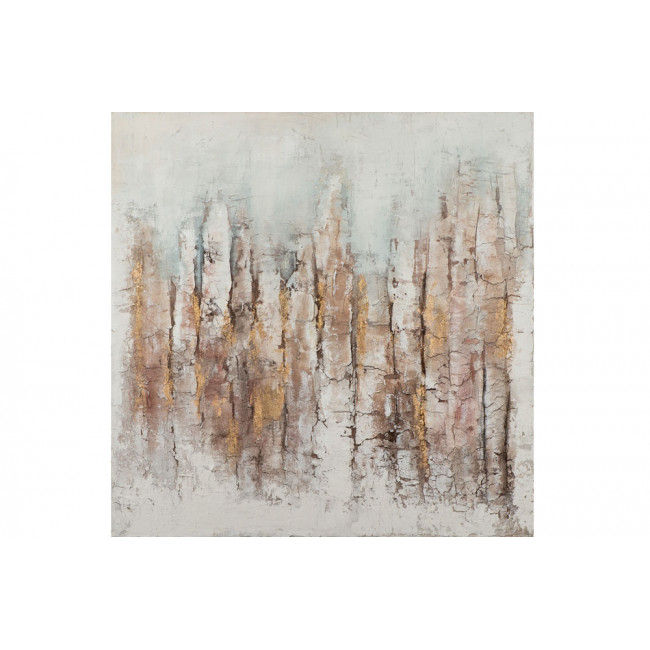 Painting Abstract ice worlds, 115x115cm