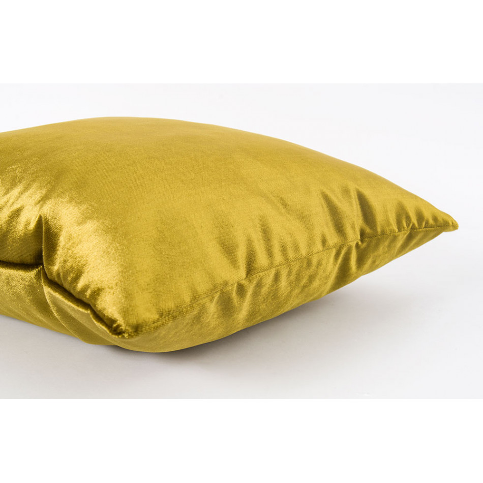 Decorative pillowcase Farah 1008, mustard, 45x45cm