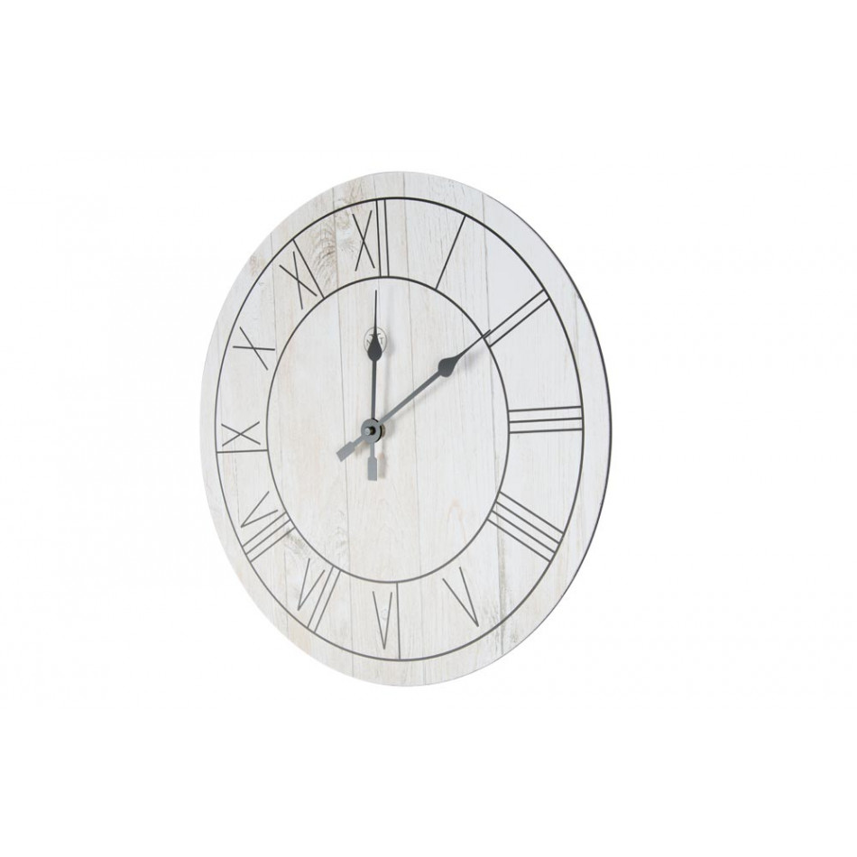 Wall clock Paul, wood, D40cm