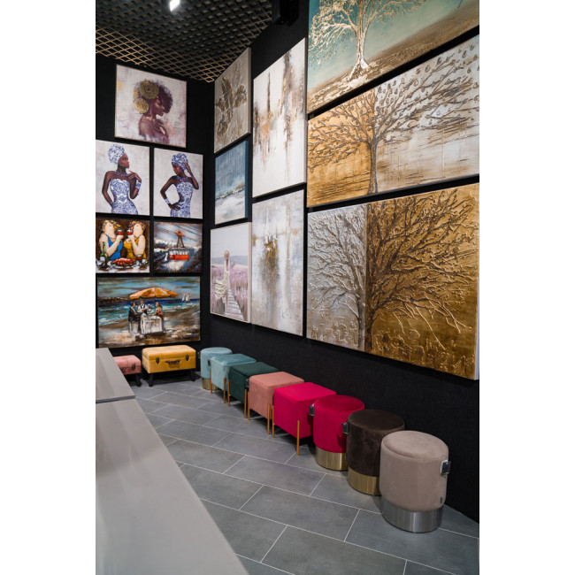 Oil wall paiting Tree, 150x70cm