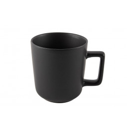 Mug Fika, 330ml, black, H8x8.5cm