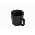Mug Fika, 330ml, black, H8x8.5cm