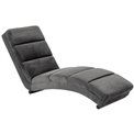 Chaise longue Slinky, grey, 60x170x82cmx78cm