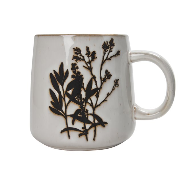 Mug Bacara, white, 350ml