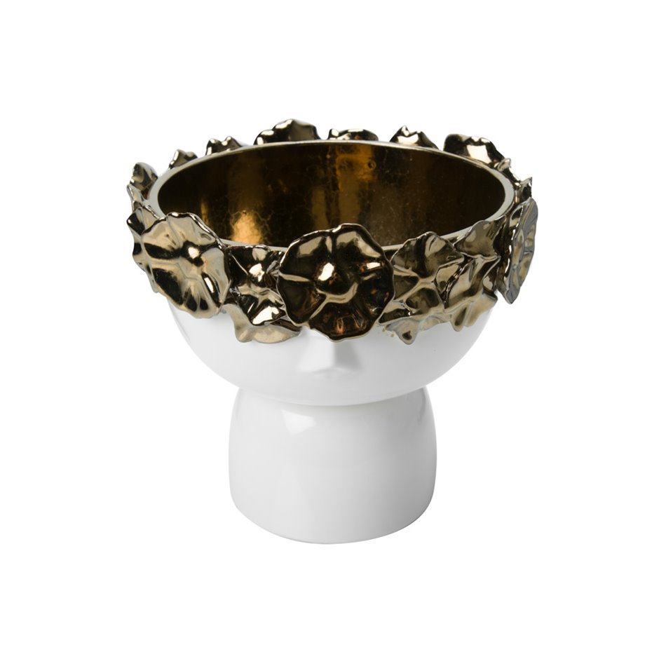 Flower pot Flower girl, 18x18x17cm