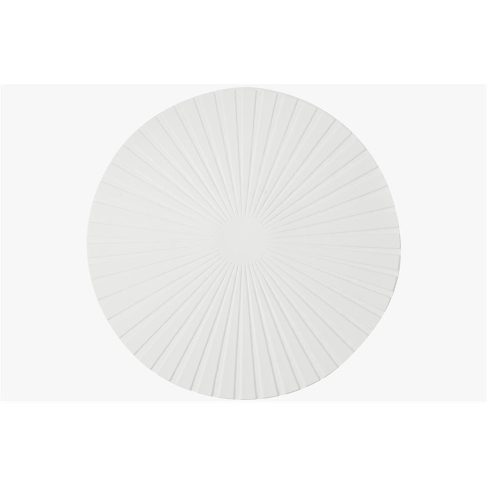 Placemat Realdo, white, D38cm