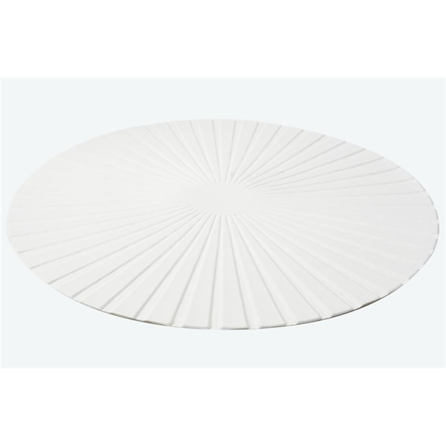 Placemat Realdo, white, D38cm