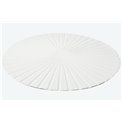 Placemat Realdo, white, D38cm