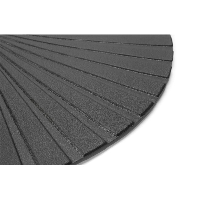 Placemat Realdo, black, D38cm