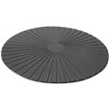 Placemat Realdo, black, D38cm