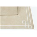 Placemat Reni beige/white, 35x35cm