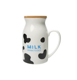 Milk mug, ceramic, 14x8cm