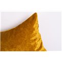 Velvet Decorative pillowcase Celebrity 29, gold, 45x45cm