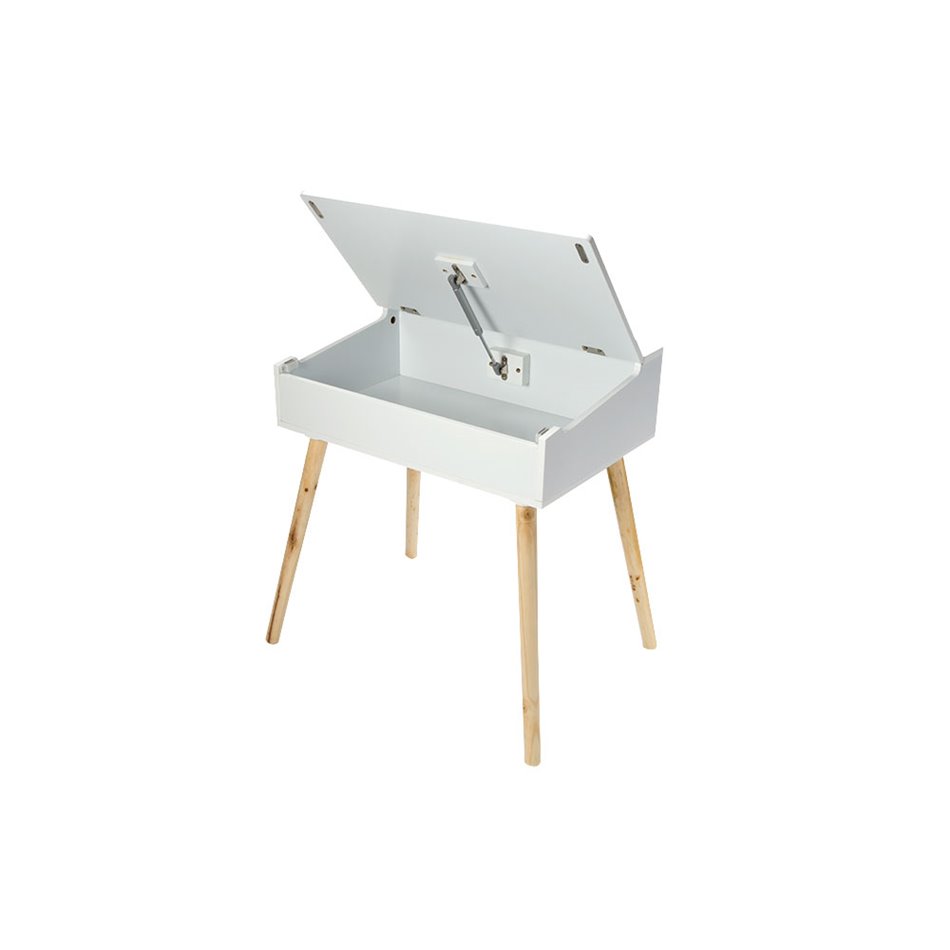Kids reading desk, white, 62.5x57.5x39cm