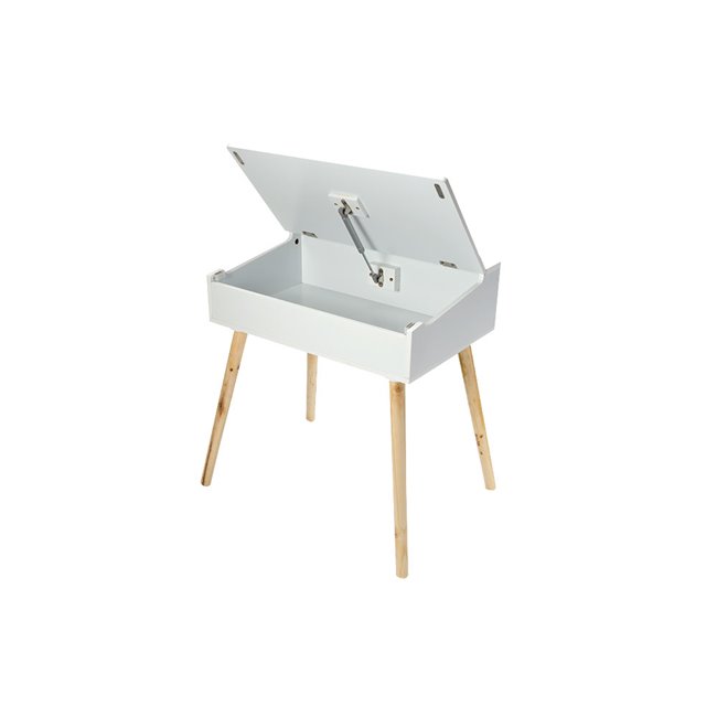 Kids reading desk, white, 62.5x57.5x39cm