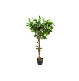 Artificial ficus with pot, H120cm