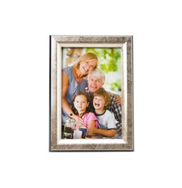Photo frame Kallio, black/gold, 10x15cm