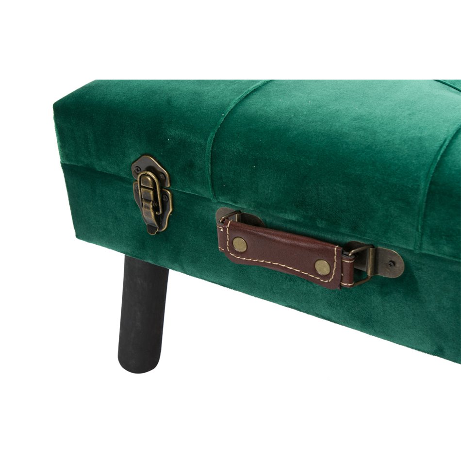 Bench Ferento S, green, 48x30x31cm