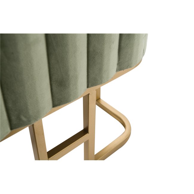 Bench Faro S, sage, 48x35x41cm