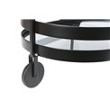 Serving trolley Totler, black, 66.5x45.5x74cm