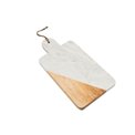 Serving board, white marble, 30x15cm