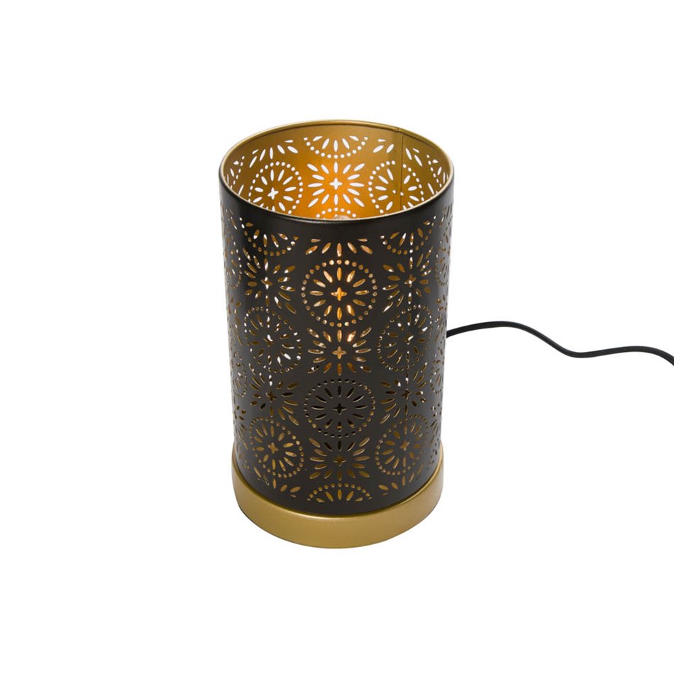 Table lamp Gypsy, grey, H19cm