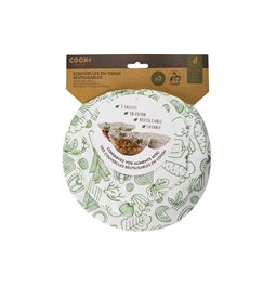 Reusable fabric cover, 21x5x21cm