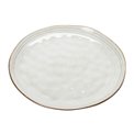 Dessert plate Flower, grey, D22cm