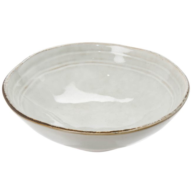 Bowl Flower, grey, H4.5cm, D15cm