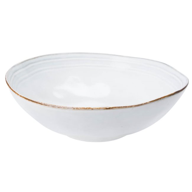 Salad bowl Flower, grey, H8cm, D24cm