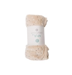 Throw Flan, beige, 75x100cm