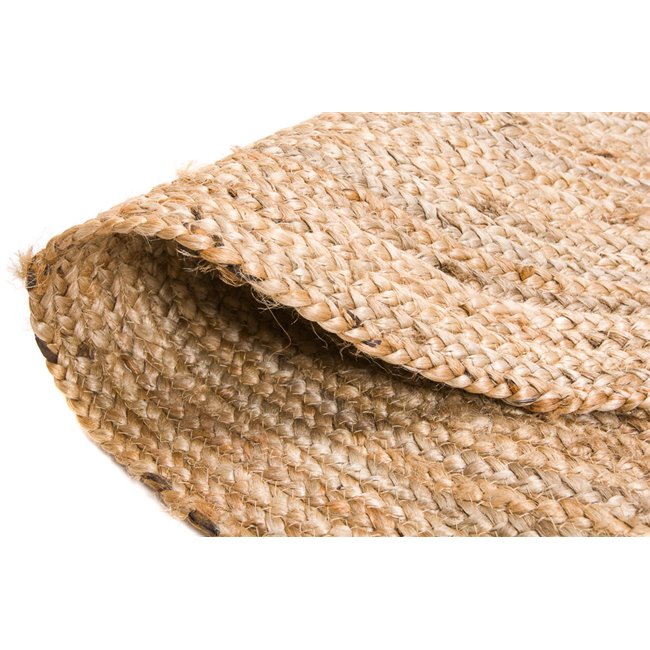 Rug Jute, natural, D120cm
