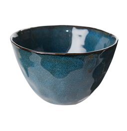 Bowl Du Temps, blue, D14.5x9cm